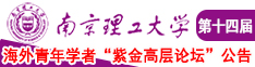 爆操美女在线南京理工大学第十四届海外青年学者紫金论坛诚邀海内外英才！